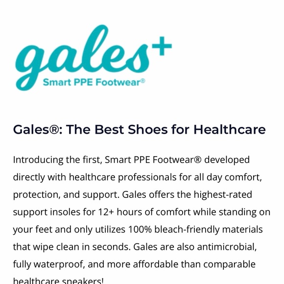 Gales NEW!! Smart PPE Footwear in Gray Unisex Mens 7 or Womens 9 - Picture 9 of 9